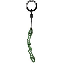 KINETIC - Porte Clé Mini Invinso Anodisé ANODIZED DARK GREEN