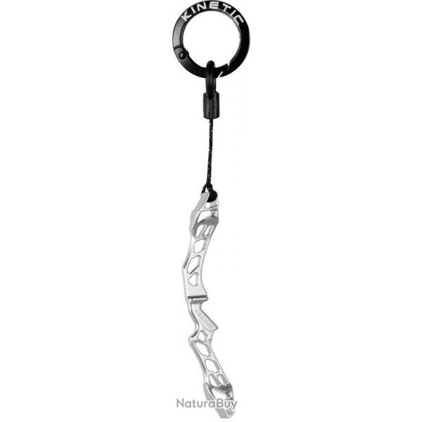 KINETIC - Porte Cl Mini Invinso Anodis ANODIZED SILVER