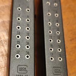 Chargeur Glock 9mm 17 coups - Lot de 2 -