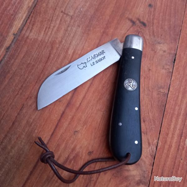 Joli Couteau Rgional London L ARMOR  Maison LE SABOT Manche en Bois D bne