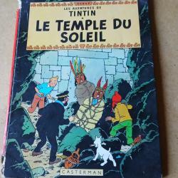 ALBUM TINTIN LE TEMPLE DU SOLEIL