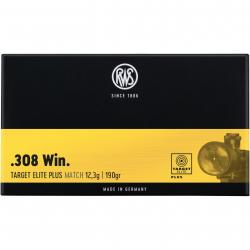.308 Win. Target Elite Plus 12,3g/190grs. (Calibre: .308 Win.)
