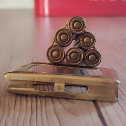 Clip daté de 1924 avec 6 munitions carcano