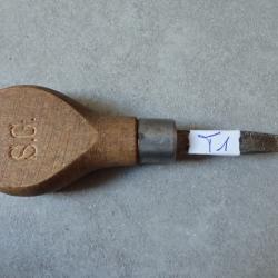 Tournevis / Outil pour fusil, carabine Vetterli, 1889, 1891, K11, K31 Suisse, Rubin Schmidt