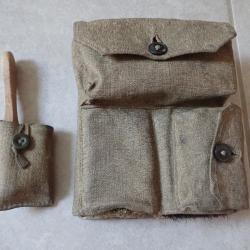 Kit de nettoyage uniforme / chaussures, d'ordonnance suisse. Pour compléter paquetage réglementaire