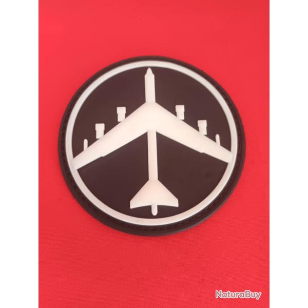 cusson pvc 3d avion b52 systme scratch diamtre 8 cm