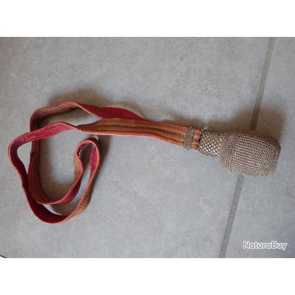 Dragonne de sabre ordonnance 1877-1918 officier suisse. Pour complter votre arme