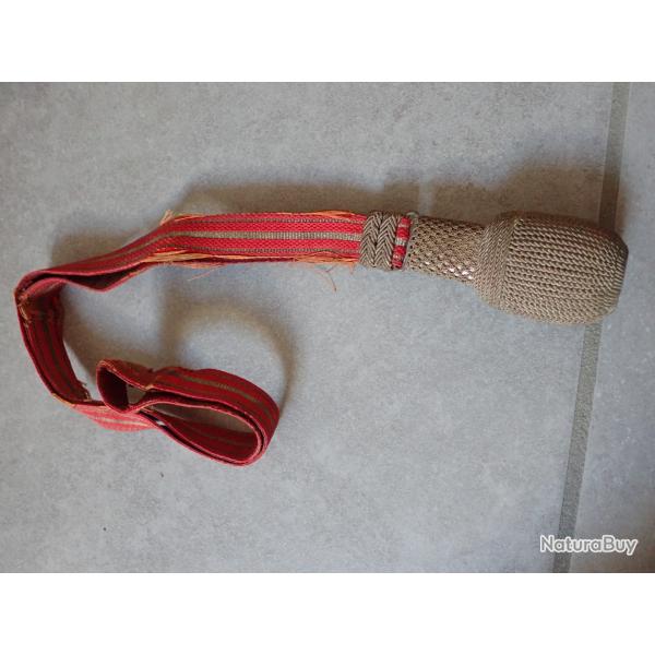 Dragonne pour sabre ordonnance officier suisse. Pour complter votre arme