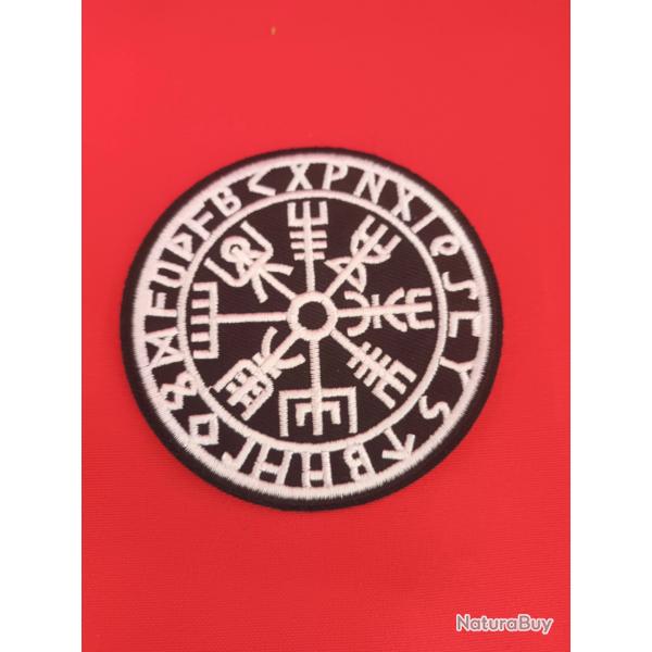 Ecusson Viking Valhalla 8 CM - thermocollant Tactical Patch Moral Brode neuf Warrior