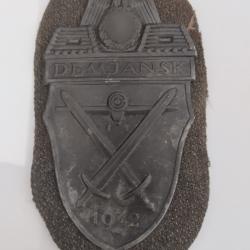 Plaque de bras WH DEMJANSK 1942 - ORIGINALE