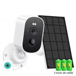 CAMÉRA INTERPHONE SOLAIRE WIFI - LIVRAISON GRATUITE