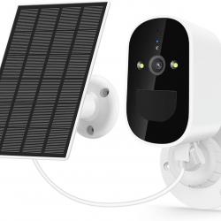 CAMÉRA DE SURVEILLANCE ET INTERPHONE SOLAIRE WIFI - LIVRAISON GRATUITE