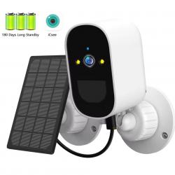 CAMÉRA DE SURVEILLANCE SOLAIRE AUTONOME FONCTION INTERPHONE - LIVRAISON GRATUITE