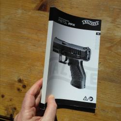 Notice mode d'emploi pour le  WALTHER PPX