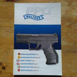 Mode d'emploi Original pour le WALTHER PPQ