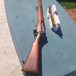 Lee enfield n°4mk1  303 sporting long branch 1942 avec lot de cartouche.