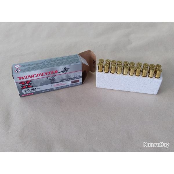 Balles Winchester Super X cal 30-30 150 grains