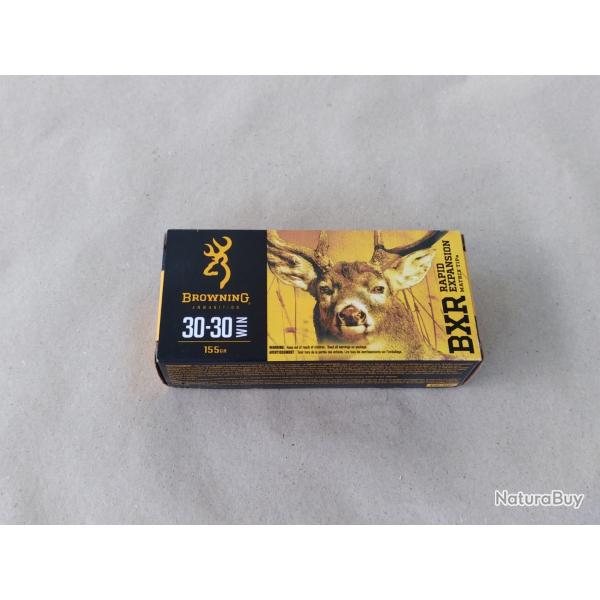 Balles Browning BXR cal 30-30 155 grains