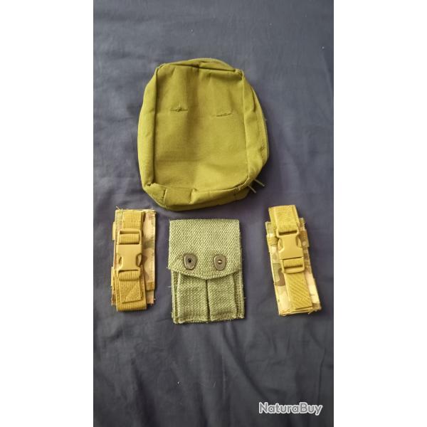 Lot militaria dont porteur chargeur indochine