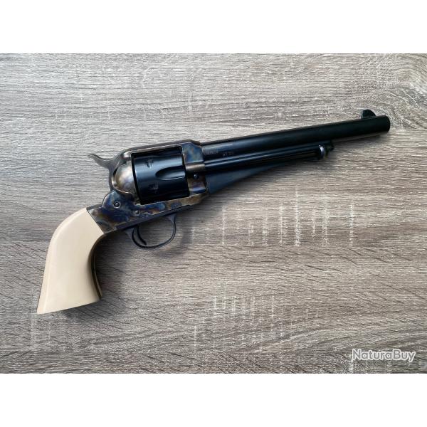 REVOLVER UBERTI 1875 ARMY OUTLAW 357M 7,1/2 P ACIER FINITION JASPE