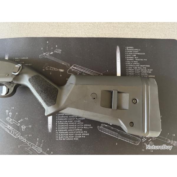 Ensemble crosse et garde-main tactique APS type Magpul sous licence pour Remington M870