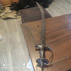 Sabre talwar un indo-persan très ancien 18 et 19e siècle