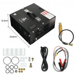 Compresseur PCP 4500Psi 300Bar 220V/12V - TUXING TXES061 - Pompe électrique portable