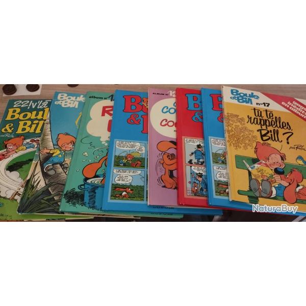 Livre Boule et Bill BD bande dessine lot