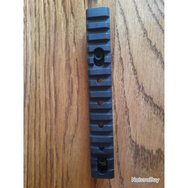 rail picatinny M-lok pent