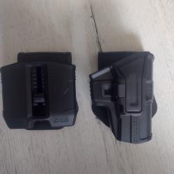 Fab defense Glock 17 19 26 holster et porte chargeur