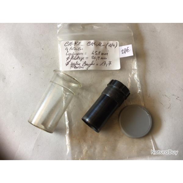 VENDU PAR LE-CUIRASSIER CHOKE (1/4 ) CAL 12 A IDENTIFIER PEUT TRE FRANCHI ANCIENNE GNRATION