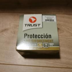 1 boite de 25 cartouches en caoutchouc de marque Trust en 12/70