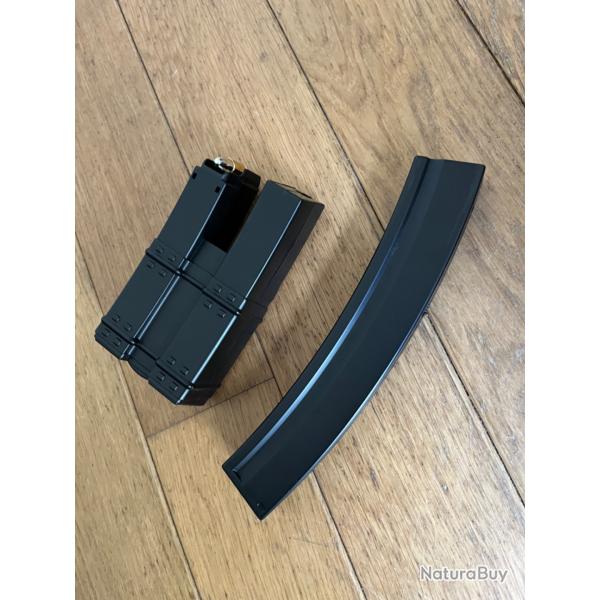 Chargeurs MP5 airsoft