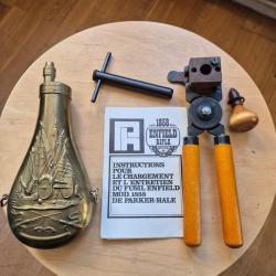 Moule à balles Minié calibre 58 avec accessoires