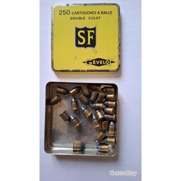 BOITE COLLECTOR COLLECTION GEVELOT SFC BALLES 9 MM FLOBERT 9MM