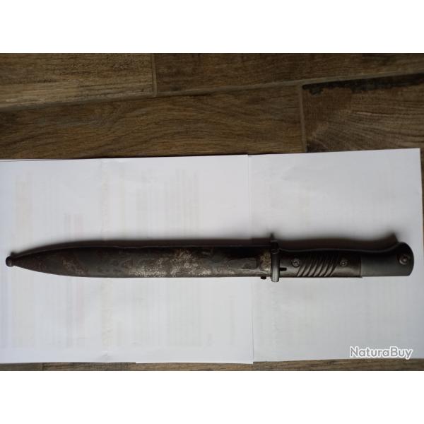 Baïonnette mauser 98k