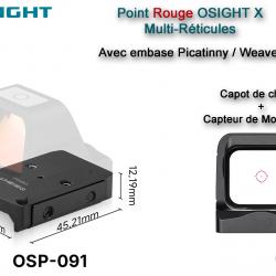 Point Rouge Olight OSIGHT X - Multi-Réticules avec Montage