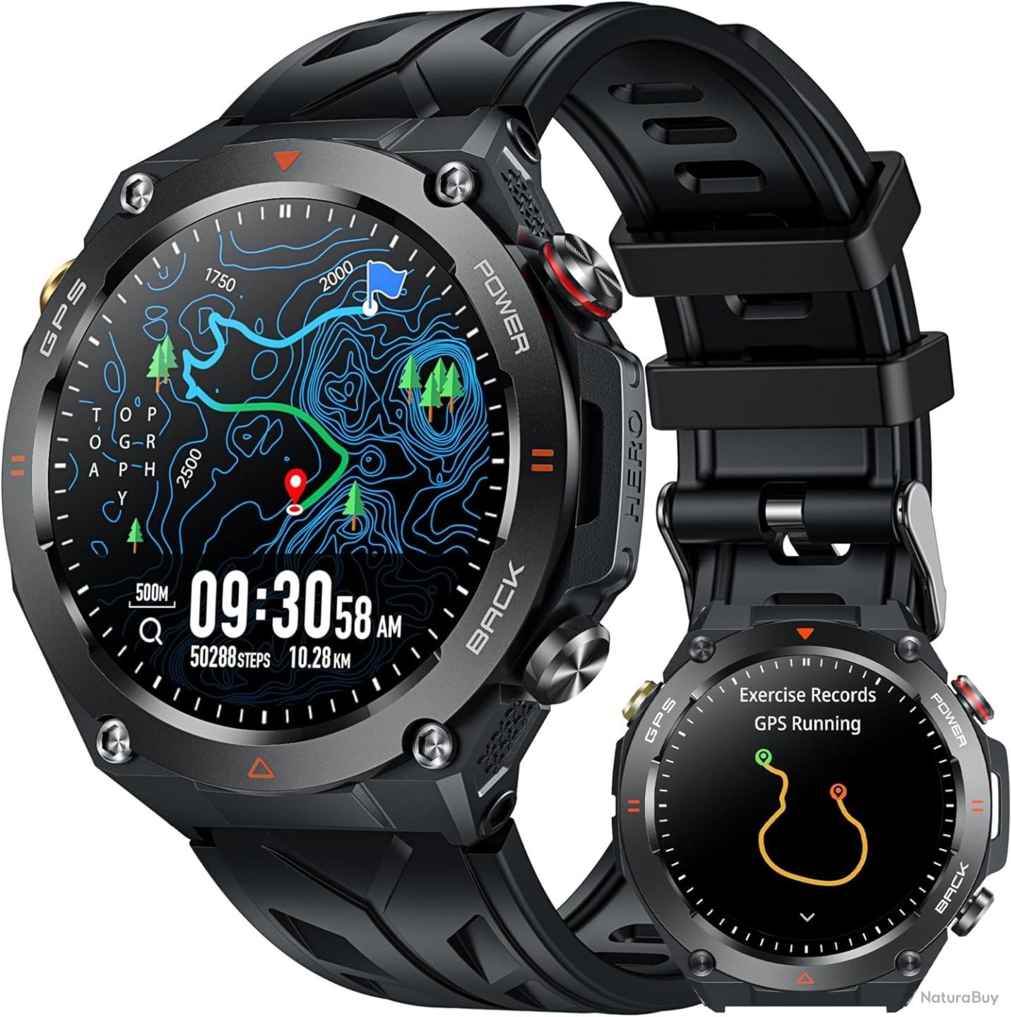 Montre Connectée GPS Homme 1,45