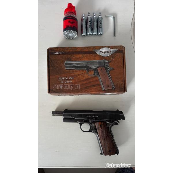 COLT 1911 finition antique UMAREX billes 4.5mm