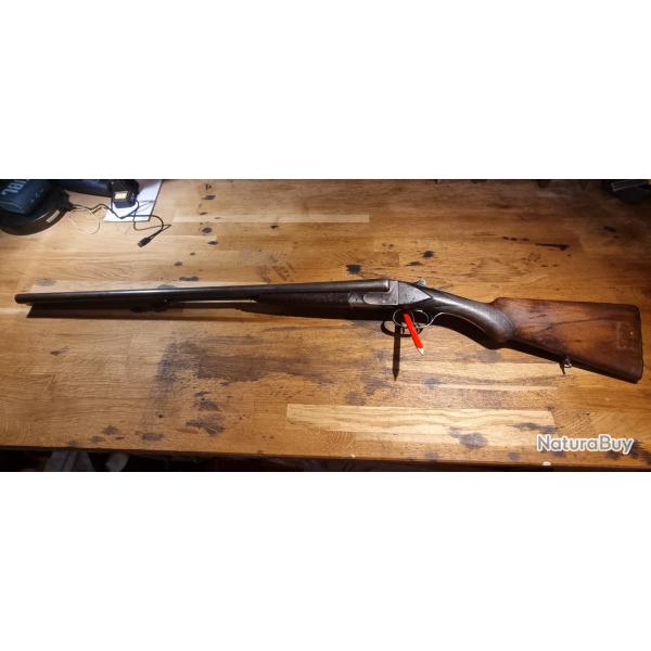 Fusil  canon juxtapos type hlice Saint-tienne 16 65