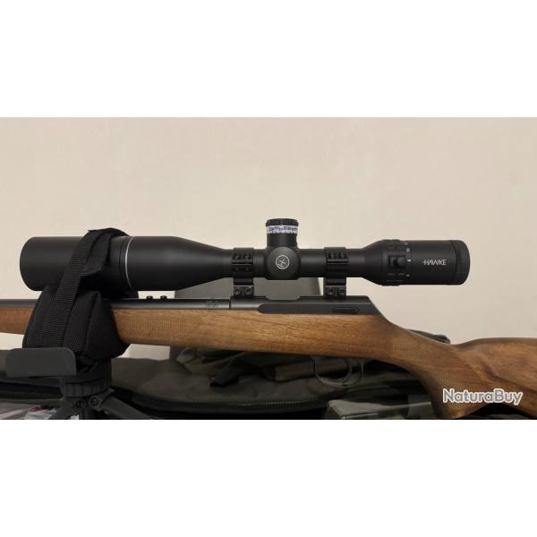 Lunette de tir HAWKE SIDEWINDER 30 FFP 4-16x50 Half Mil Mrad "Premier Plan Focal"