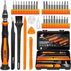 Kit Tournevis de Précision, Set Outils avec Torx T1 T2 T3 T4 T5, T6 T7 T8 T9 T10 T15 T20, Etoile P2/