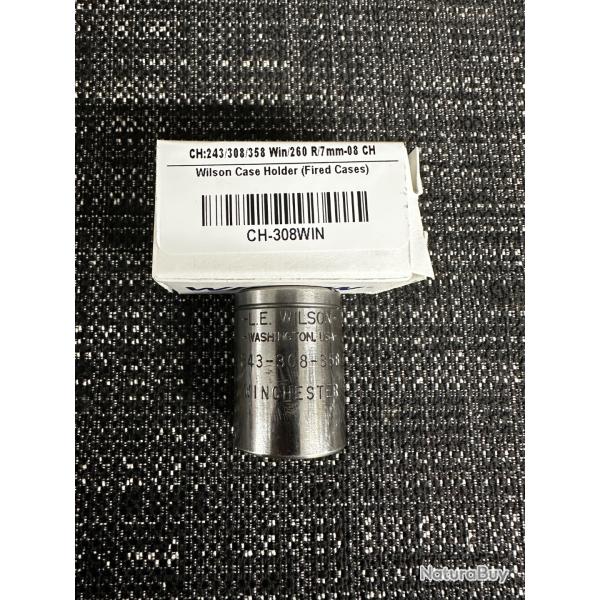 Rifle Case Holders 243/308Win/358Win/260Remington/7mm-08 Pour Case Trimmer Le Wilson