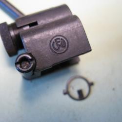 dioptre de tir pour la partie fixée sur le guidon du fusil K 31 Suisse et accessoirs + 3 guidons