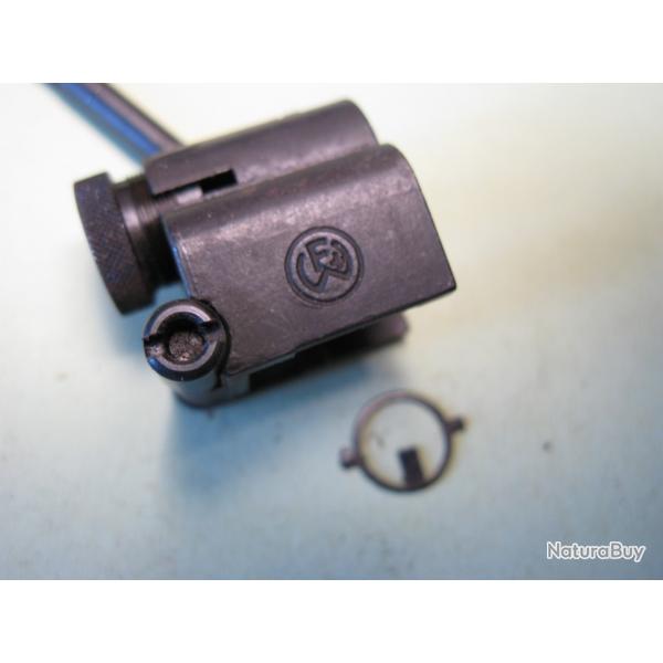 dioptre de tir pour la partie fixe sur le guidon du fusil K 31 Suisse et accessoirs + 3 guidons