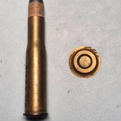Une très belle cartouche 9,5 x60 Mauser Turc Mod 1887 marquage triptyque