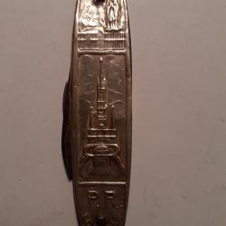 Souvenir de LOURDES petit couteau P.R