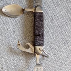 Ancien couteau multifonctions stag Irlande