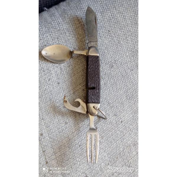 Ancien couteau multifonctions stag Irlande