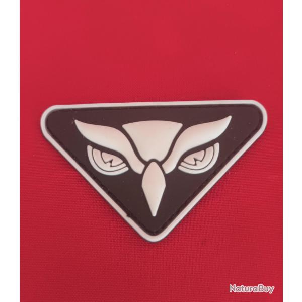 cusson pvc 3d yeux hibou systme scratch dimension 7/4cm